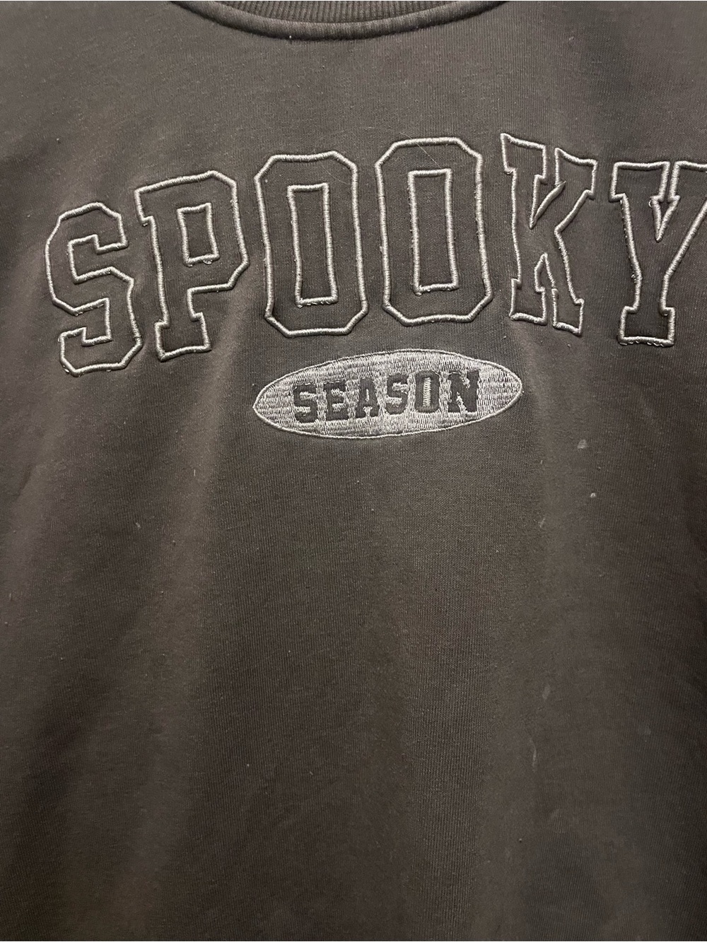 Together Black "Spooky Season" Crewneck Sweatshirt